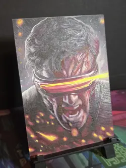 Cyclops X-Men Marvel Hand Drawn 1/1 Sketch Art Card Studio High Quality - Image 2