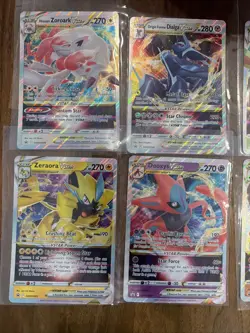 5 Jumbo Pokemon Cards Oversized 2022 VStar Lot Great Gift Display Set Collection - Image 2
