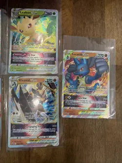 5 Jumbo Pokemon Cards Oversized 2022 VStar Lot Great Gift Display Set Collection - Image 3