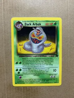 Dark Arbok 19/82 Team Rocket - Rare Pokemon Card - NM - Image 1