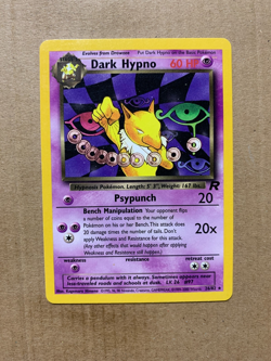 Dark Hypno 26/82 Team Rocket - Rare Pokemon Card - NM/Mint - Image 1
