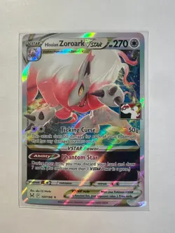 Hisuian Zoroark VSTAR 147/196 Prize Pack Series Cards Holo NM - Image 1