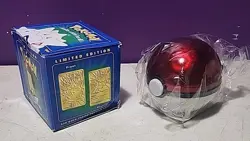 Burger King 1999 Pokemon 23K Gold Plated Togepi Card Sealed in Ball With Box - Image 2