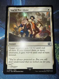 You're Not Alone Final Fantasy Regular - Image 1