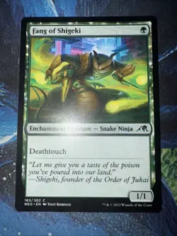 Fang of Shigeki Kamigawa: Neon Dynasty Regular - Image 1