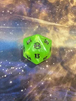 Teenage Mutant Ninja Turtles Oversized Spindown Life Counter - MTG TMNT D20 Die - Image 1