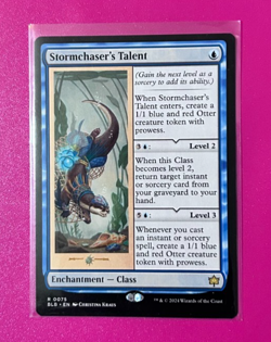 *Stormchaser's Talent* -Bloomburrow (BLB) #75- Near Mint - Regular Rare - - Image 1