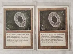 Played Millstone Revised Mtg Magic the Gathering - Image 1