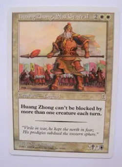 Huang Zhong, Shu General - NM Portal Three Kingdoms MTG Magic the Gathering P3K - Image 1