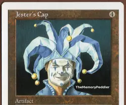 MTG - Jester's Cap - 5th Edition (1997) – NEAR MINT+ - Rare - Never Played - Image 1