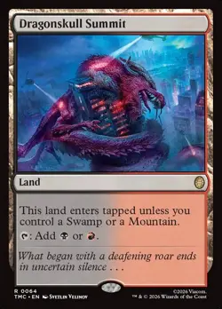 Dragonskull Summit - TMC Teenage Mutant Ninja Turtles Commander - NM/MINT - Image 1