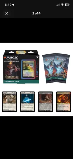 Magic The Gathering - Lord of the Rings Deluxe Commander Kit - Hosts of Mordor - Image 2