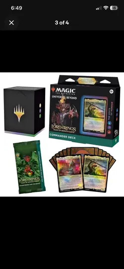Magic The Gathering - Lord of the Rings Deluxe Commander Kit - Hosts of Mordor - Image 3