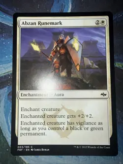 Abzan Runemark Fate Reforged Regular - Image 1