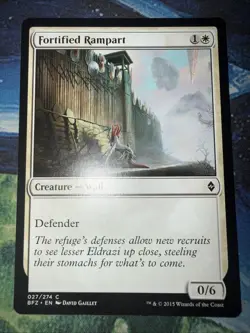 Fortified Rampart Battle for Zendikar Regular - Image 1