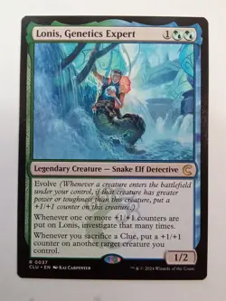 Lonis, Genetics Expert 37 Ravnica: Clue Edition MTG - Image 1