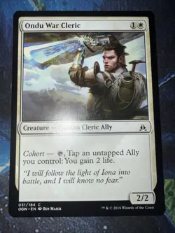 Ondu War Cleric Oath of the Gatewatch Regular - Image 1