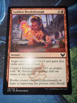 Sudden Breakthrough Strixhaven: School of Mages Regular - Image 1