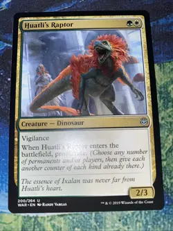 Huatli's Raptor War of the Spark Regular - Image 1