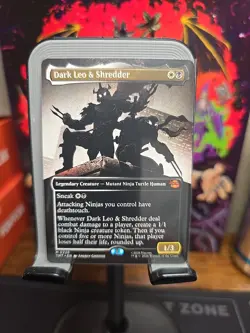 Dark Leo & Shredder (Borderless) Teenage Mutant Ninja Turtles Regular - Image 1