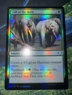 Call of the Herd Dominaria Remastered Foil - Image 1