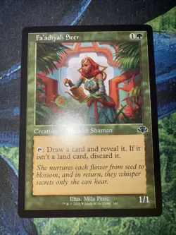 Fa'adiyah Seer (Retro Frame) Dominaria Remastered Regular - Image 1