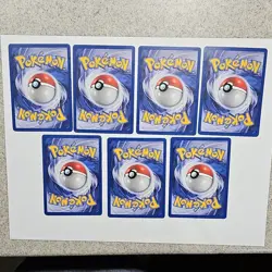 Pokemon TCG 7 Card Lot Dutch Bellsprout Pikachu Goldeen Tauros Persian Jungle - Image 4