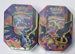 Pokemon TCG Mega Charizard EX Tins Set of 2 (X & Y) ✅ Sealed ✅ FREE SHIPPING - Image 2