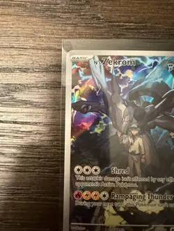 Pokemon TCG N’s Zekrom #031 Black Star Promo Full Art Ascended Heroes Promo NM/M - Image 2