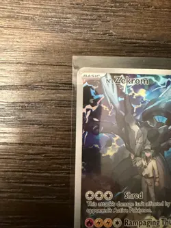 Pokemon TCG N’s Zekrom #031 Black Star Promo Full Art Ascended Heroes Promo NM/M - Image 3