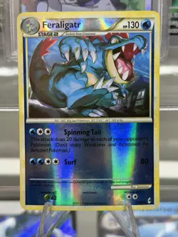 Pokemon Feraligatr 25/95 - Call of Legends - Rare - Reverse Holo - Image 1