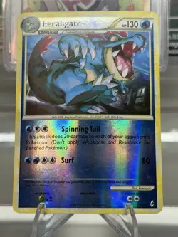 Pokemon Feraligatr 25/95 - Call of Legends - Rare - Reverse Holo - Image 2