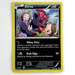 Zorua Pokemon Cards 90/162 & 89/162 (Lot of 2) – XY BREAKthrough LP - Image 2