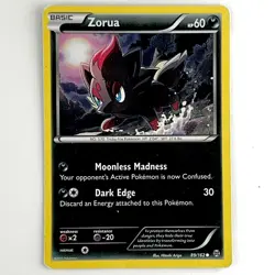 Zorua Pokemon Cards 90/162 & 89/162 (Lot of 2) – XY BREAKthrough LP - Image 4