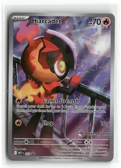 Charcadet - (Pokemon Center Exclusive) 022 ME: Mega Evolution Promo Holo NM - Image 1
