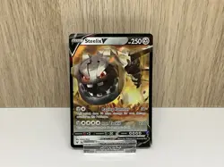 Steelix V 115/185 - Pokemon Vivid Voltage Ultra Rare Card NM - Image 1