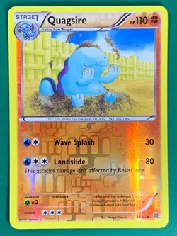 Quagsire 39/98 Common Reverse Holo XY Ancient Origin Pokemon TCG - Image 1