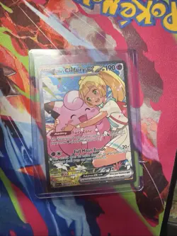 Pokemon Lillie's Clefairy EX SIR 280/217 ASC English - Image 1