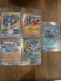 5 Jumbo Pokemon Cards Oversized Lot Great Gift Display Set Collection J1 - Image 1