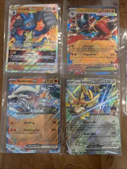 5 Jumbo Pokemon Cards Oversized Lot Great Gift Display Set Collection J1 - Image 2
