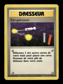 Carte Pokemon Recuperateur 74/102 Set de Base FR - Image 1