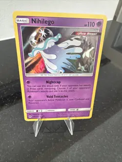 Pokemon Nihilego Holo Rare SM - Lost Thunder 106/214 - Image 1