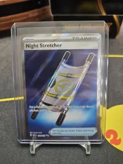 Night Stretcher ME01: Mega Evolution Pokemon 173/132 Ultra Rare NM+ - Image 1