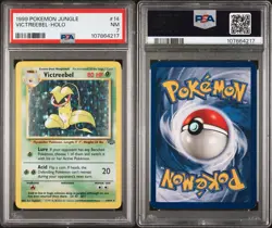 1999 POKEMON JUNGLE #14 VICTREEBEL HOLO PSA 7 Near Mint WoTC Vintage - Image 3