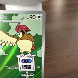 Pokemon TCG Pidgeotto Holo Illustration Rare Full Art Obsidian Flames 208/197 - Image 5