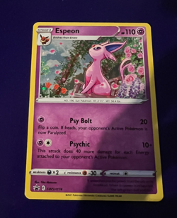 Pokemon - Espeon - SWSH174 - Black Star Promo Holo - LP - Image 1