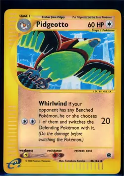 Pokemon EXPEDITION - #88/165 Pidgeotto - Reverse Holo - ENG - Near Mint - Image 1