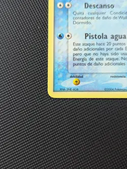 Pokemon TCG Wailmer 48/109 Ruby and Sapphire Regular (Spanish) - Image 5