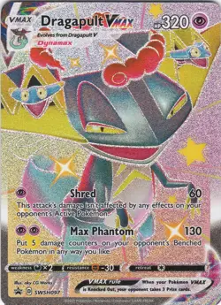 Dragapult VMAX SWSH097 Holofoil Promo Sword & Shield Promo Pokemon NM - Image 1