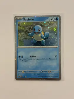 Pokemon TCG Squirtle Black Star Promos SVP048 Cosmos Holo NM Promo FAST SHIP E - Image 1